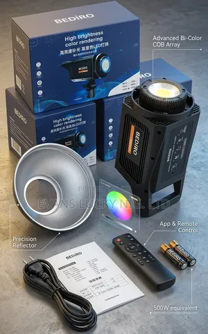 Bediro Bi-color Led Studio Light (Free Tripod)