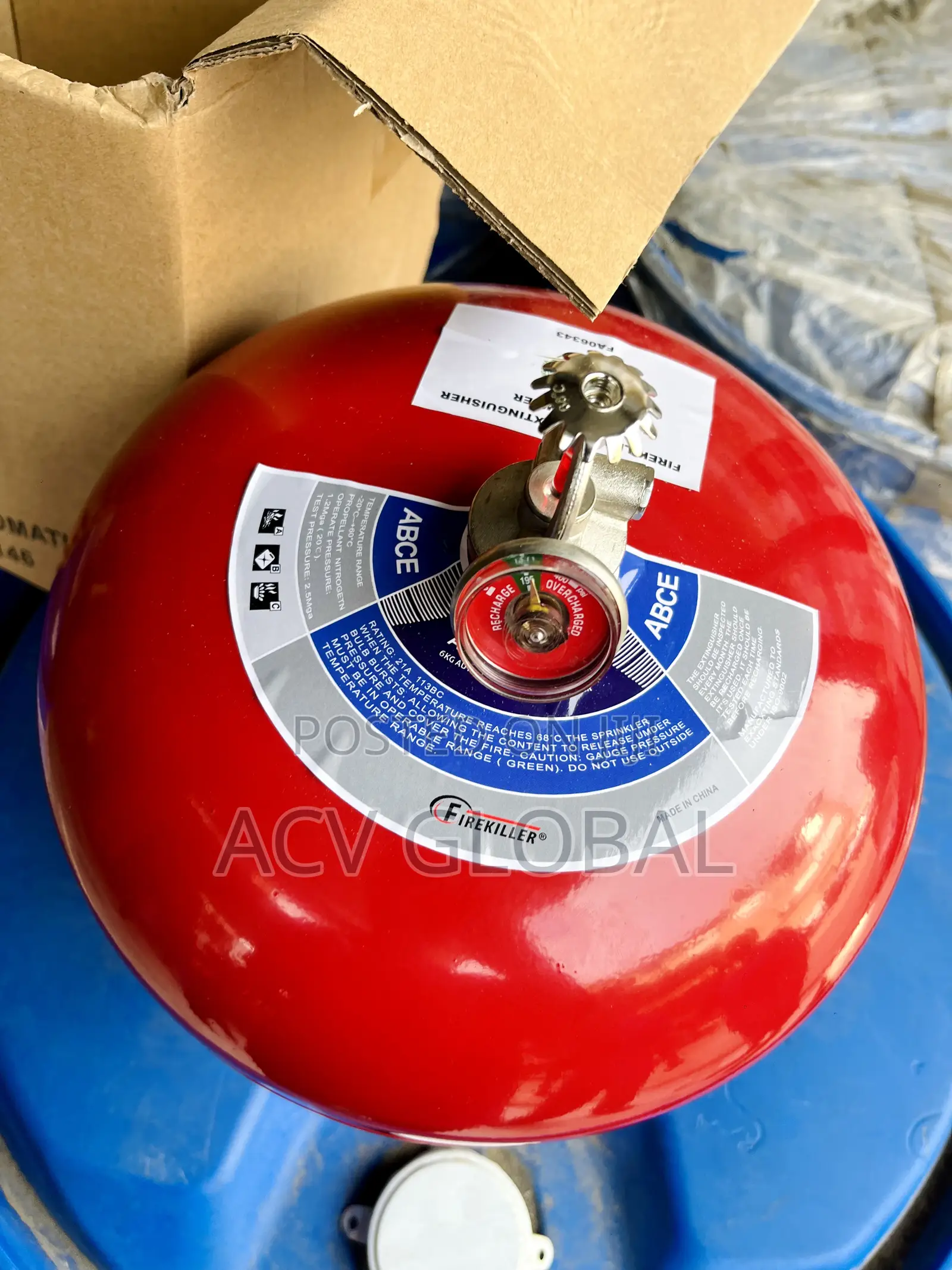 6kg Automatic Fire Extinguisher