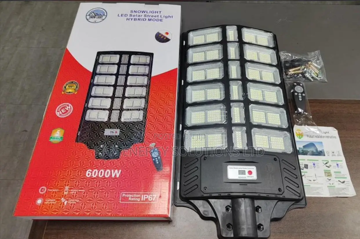 6000w Solar Street Light
