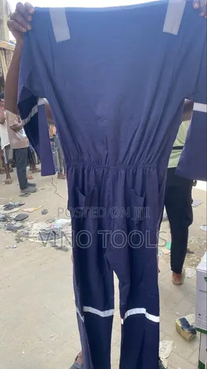 Blue Straight Coverall