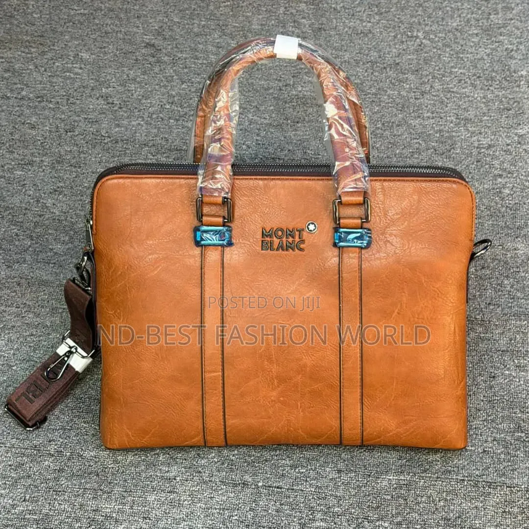 Pure Leather Mont Blanc Bag