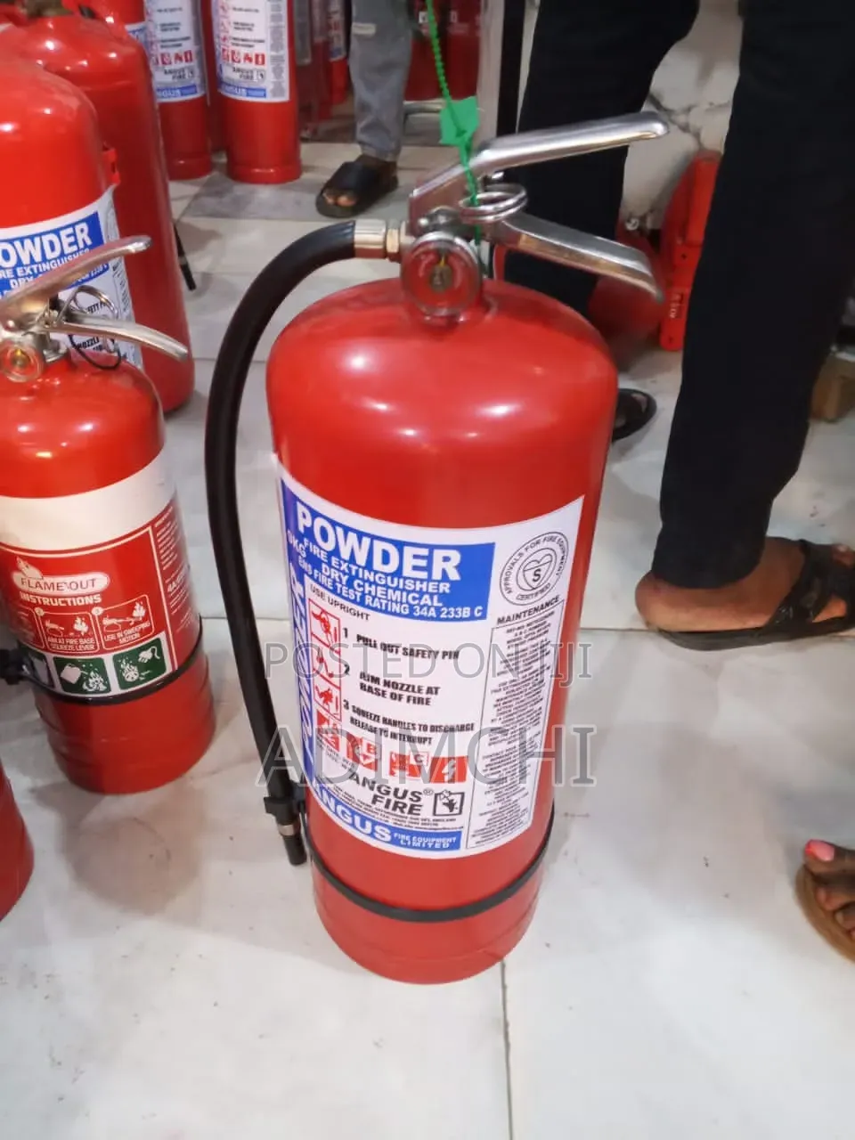9kg Dcp Fire Extinguisher