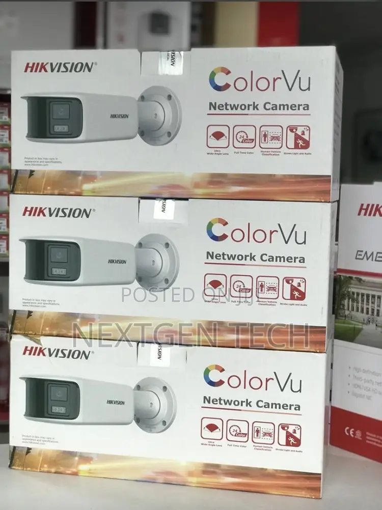 Hikvision Colorvu Network Cameras.