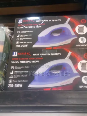 Sonik Ac /Dc Pressing Iron