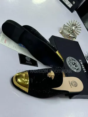 Versace Men’S Designer Half Shoes