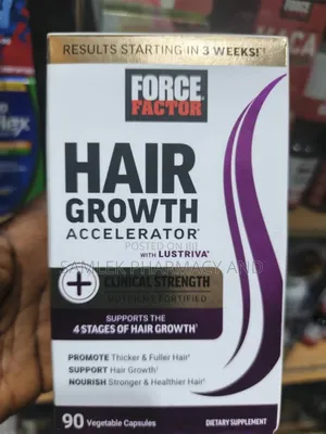 Force Factor Hair Growth Accelerator(Results Starting in 3weeks)90caps
