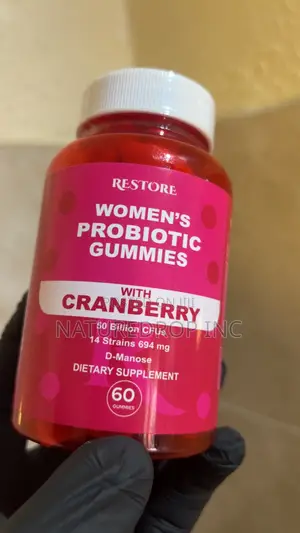 Women’S Probiotic Gummies With Cranberry by Restore