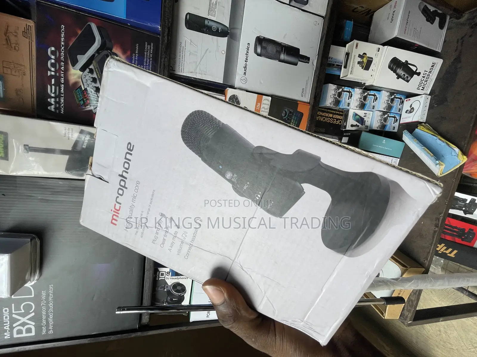 Dynamic Podcast Microphone