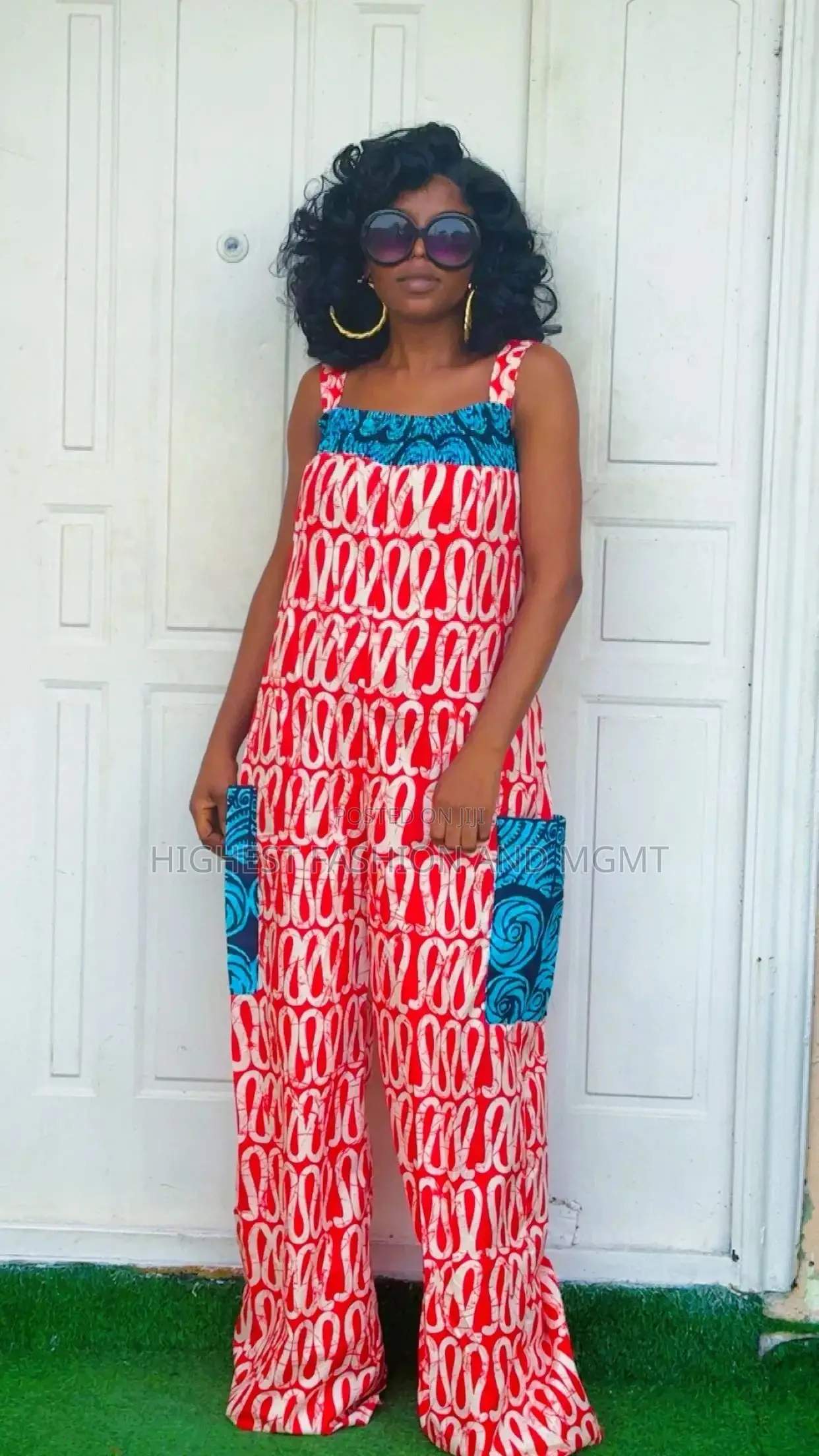 Side Pocket Jump Suite - Style 443