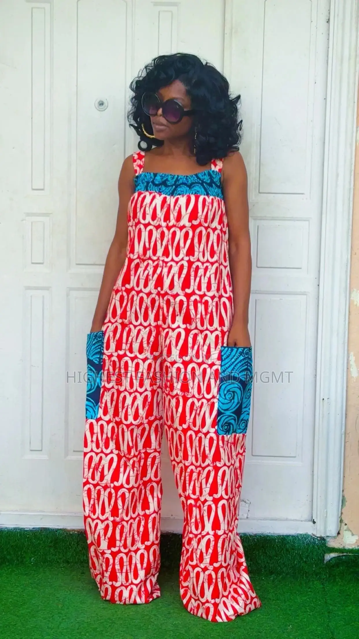 Side Pocket Jump Suite - Style 443