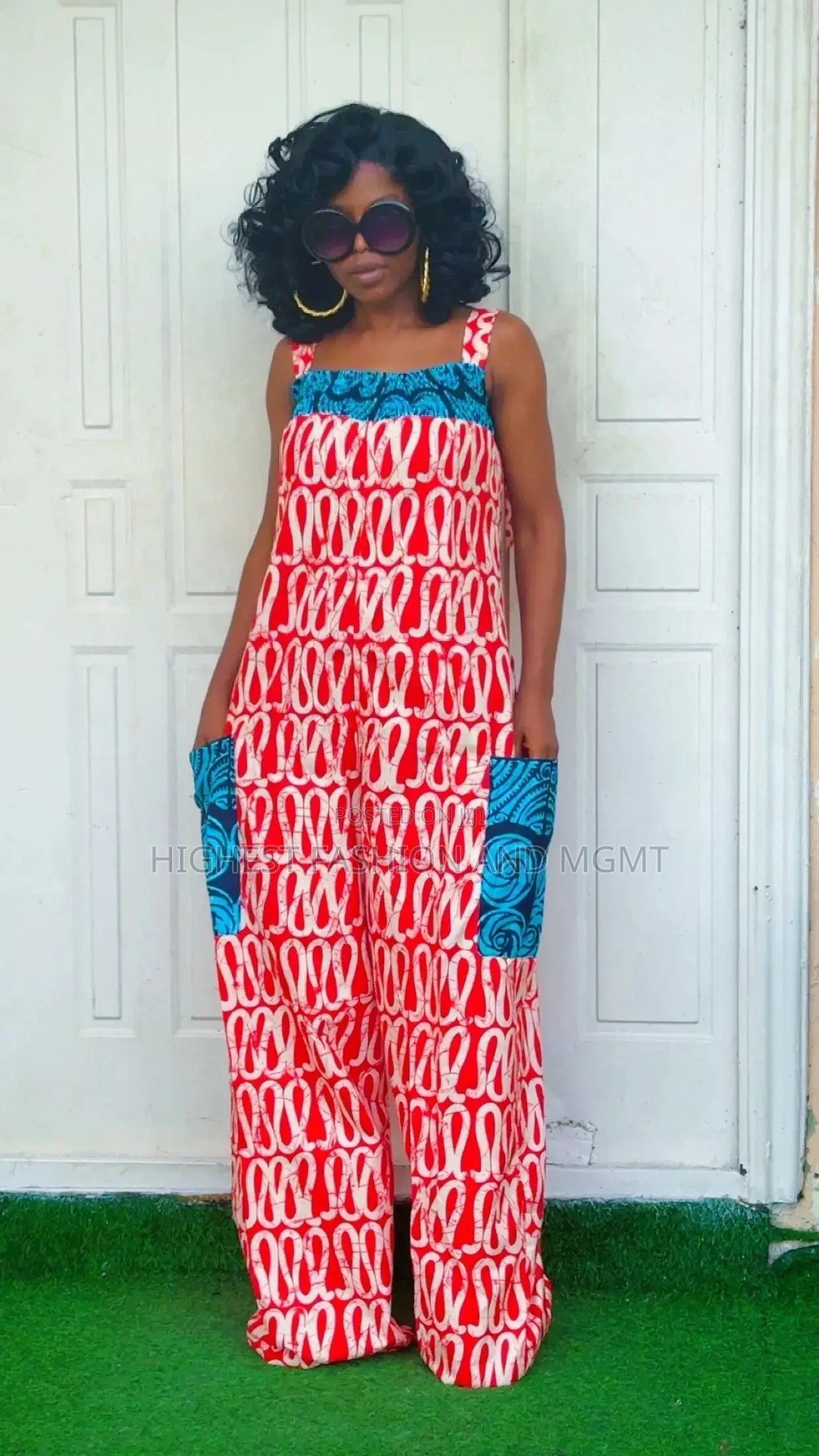 Side Pocket Jump Suite - Style 443