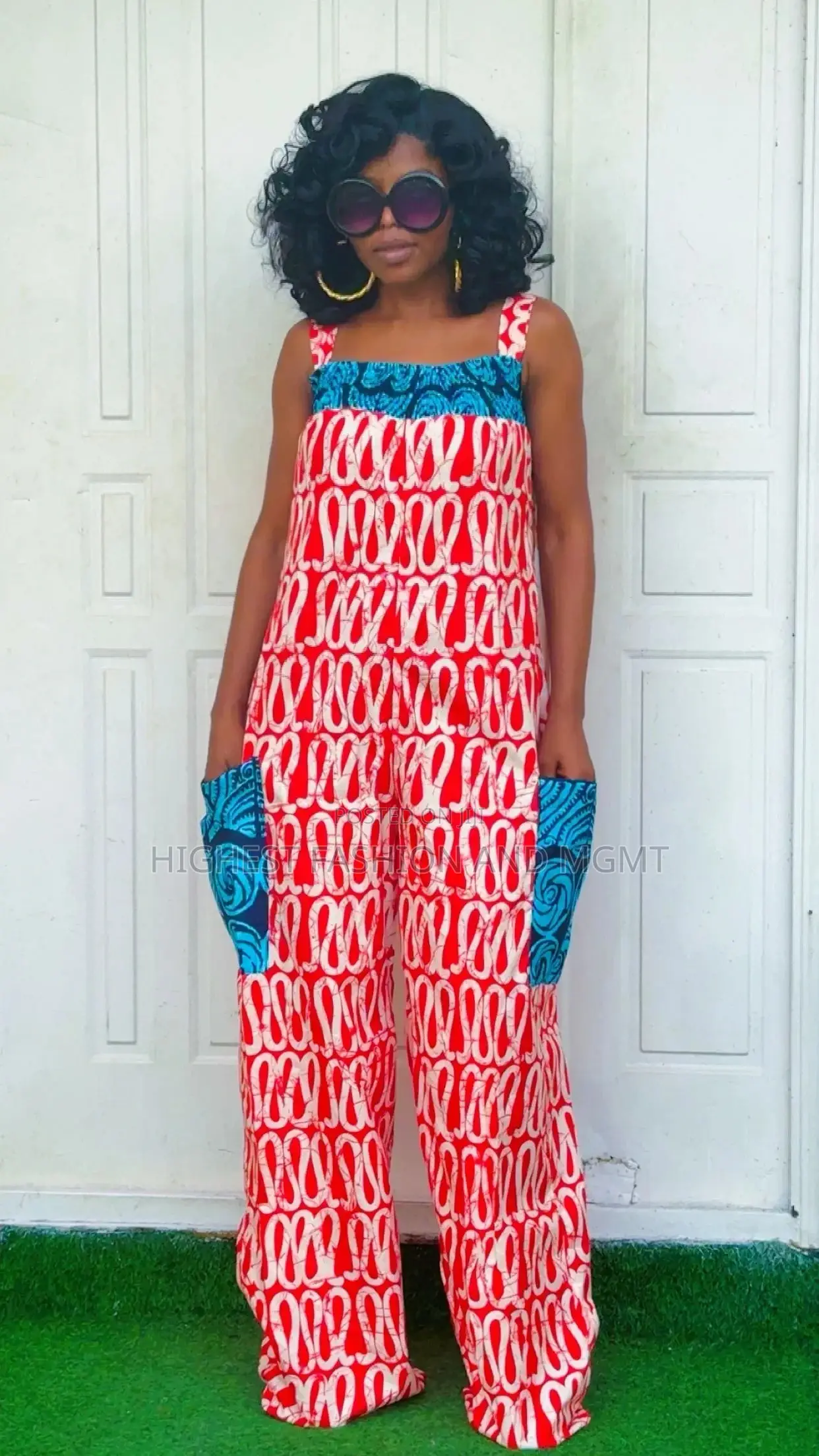 Side Pocket Jump Suite - Style 443