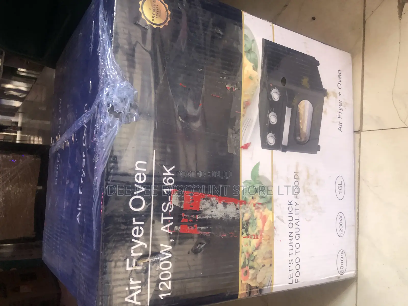 Multifunctional 16l Fryer Oven 1200w, Ats - , Solar Friendly