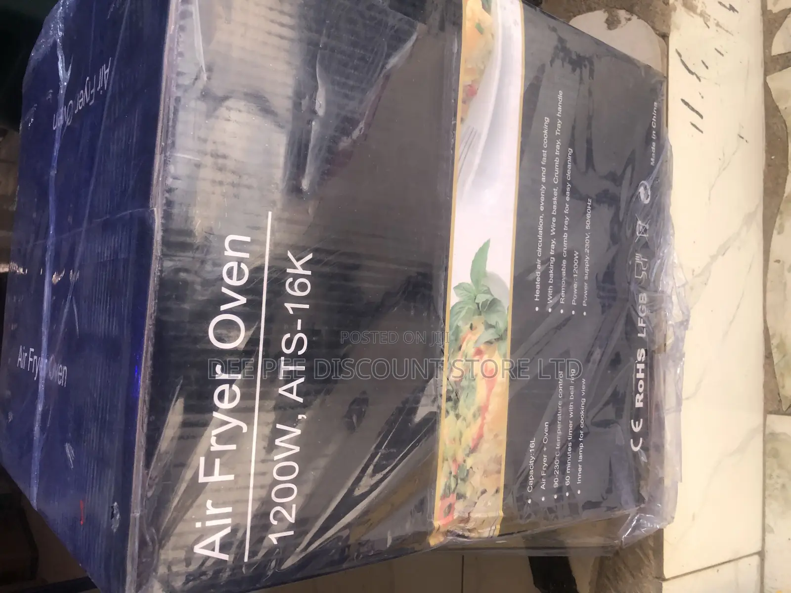 Multifunctional 16l Fryer Oven 1200w, Ats - , Solar Friendly