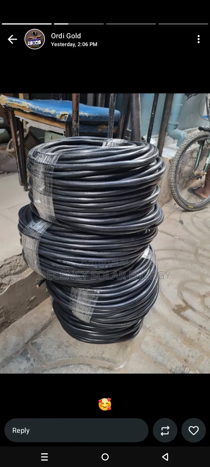 10mm Dc Solar Cable Original Full Gauge