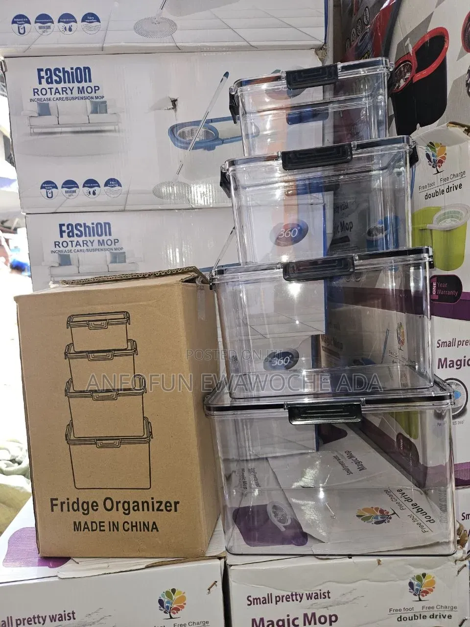 The 4-in-1 Acrylic Storage Container Set
