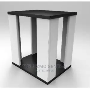 Jella Series Side Table - Black White