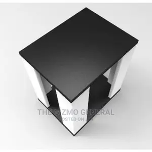 Jella Series Side Table - Black White