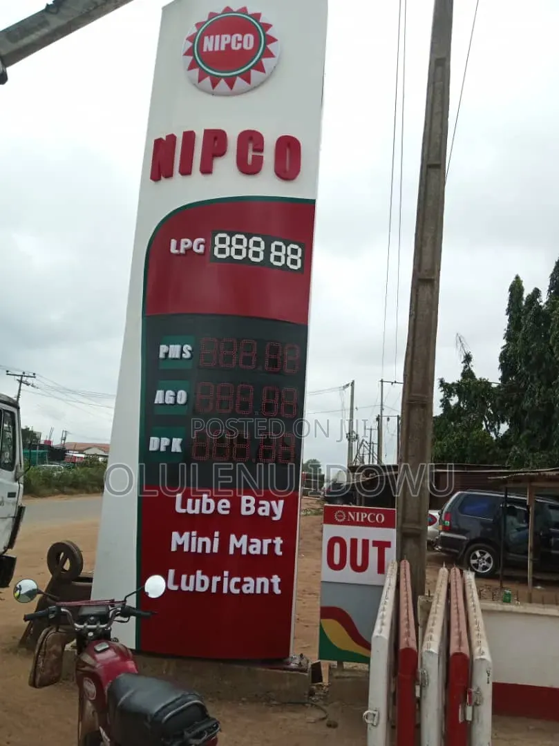 For Sale Filling Station at Ogijo, 4 Plot With Cofo and Right to Lift