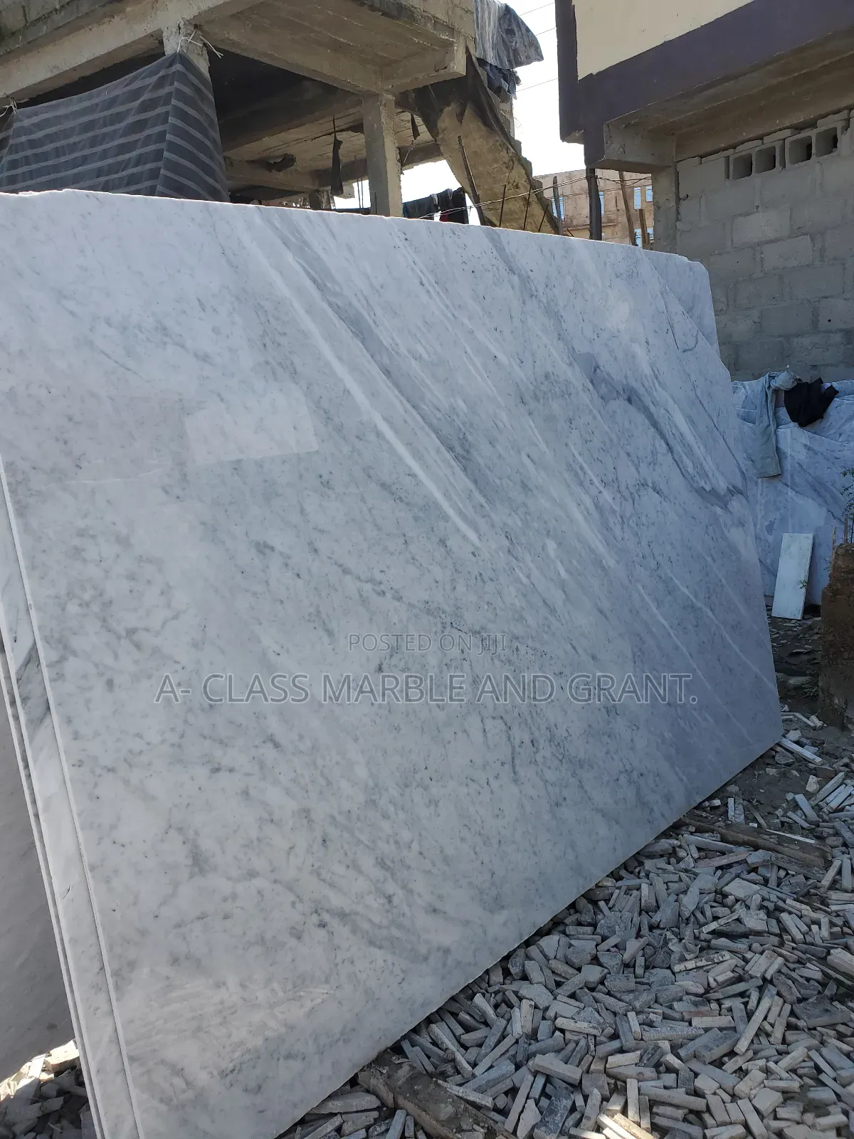 Foreign White Carara Marble Stone