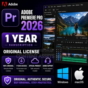 Adobe Premiere Pro (1 Year) Original License