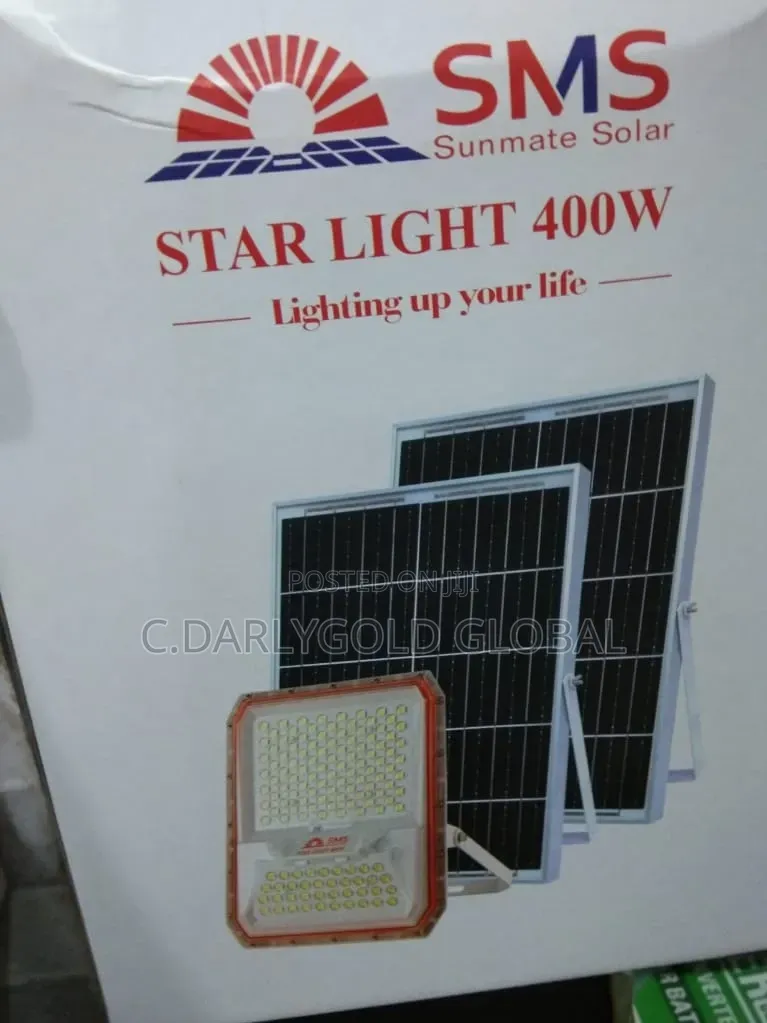 400watts Solar Flood Light Multiple Eyes