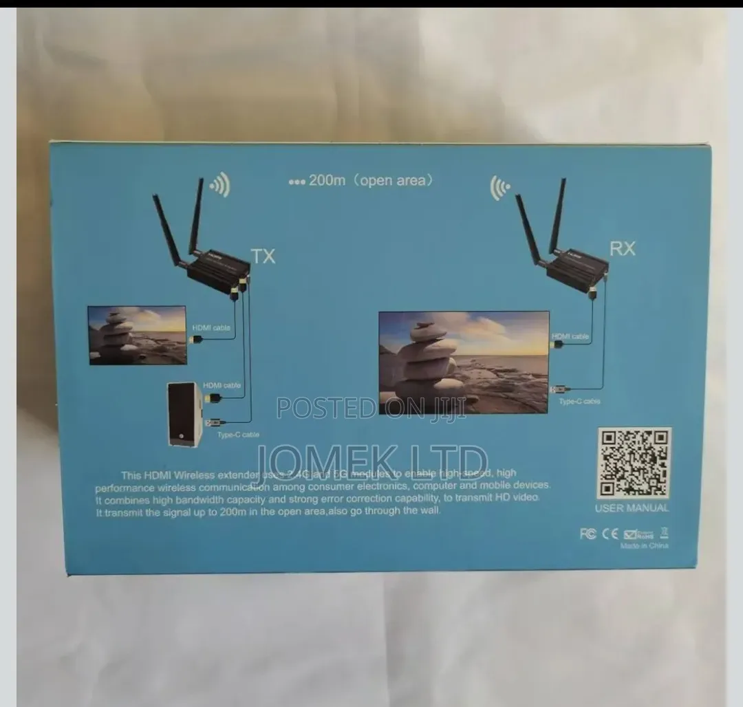 200m Wireless Hdmi Extender, Wireless Hdmi Transmitter