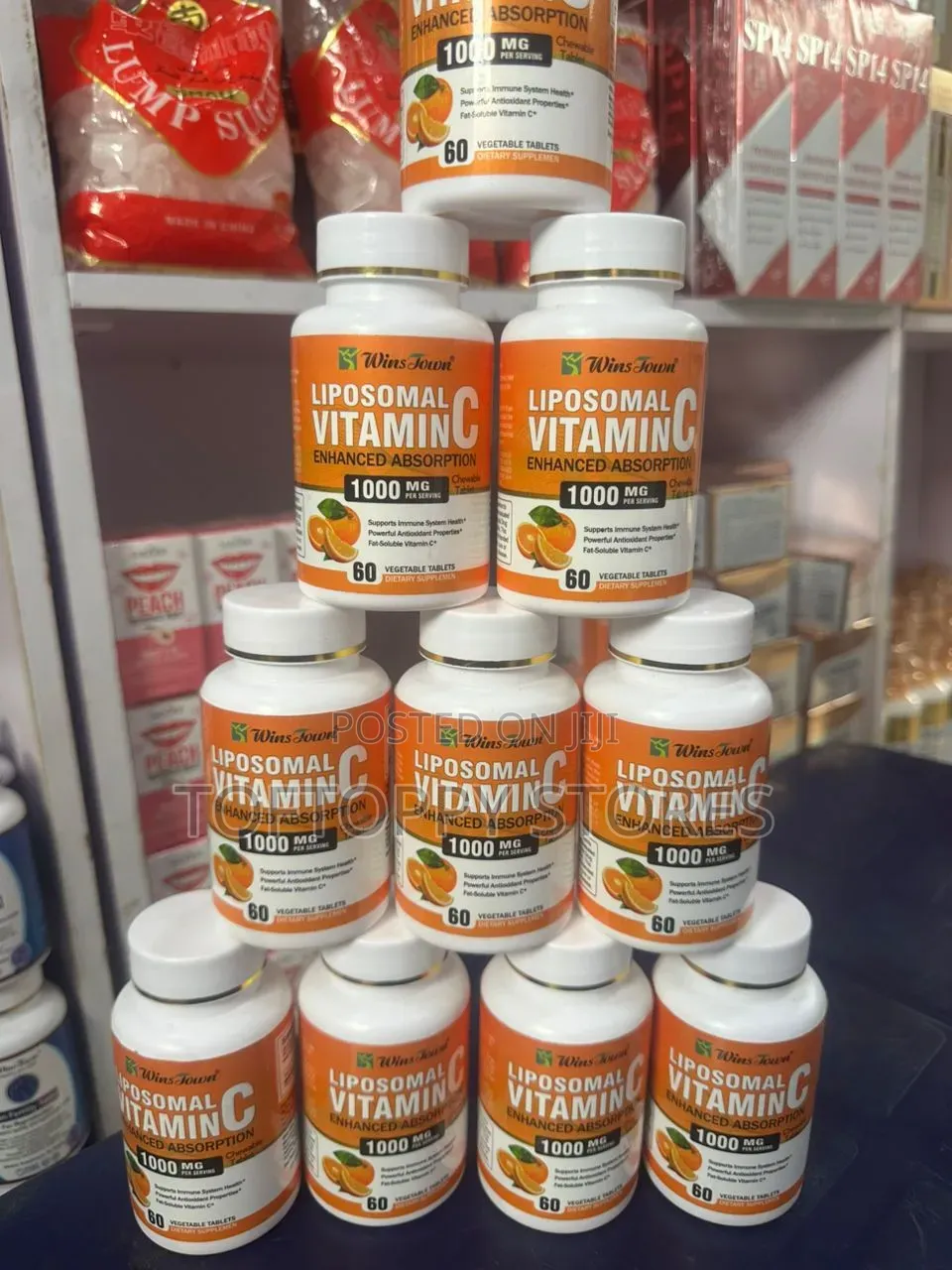 Liposomal Vitamin C Tablets Dietary Supplement