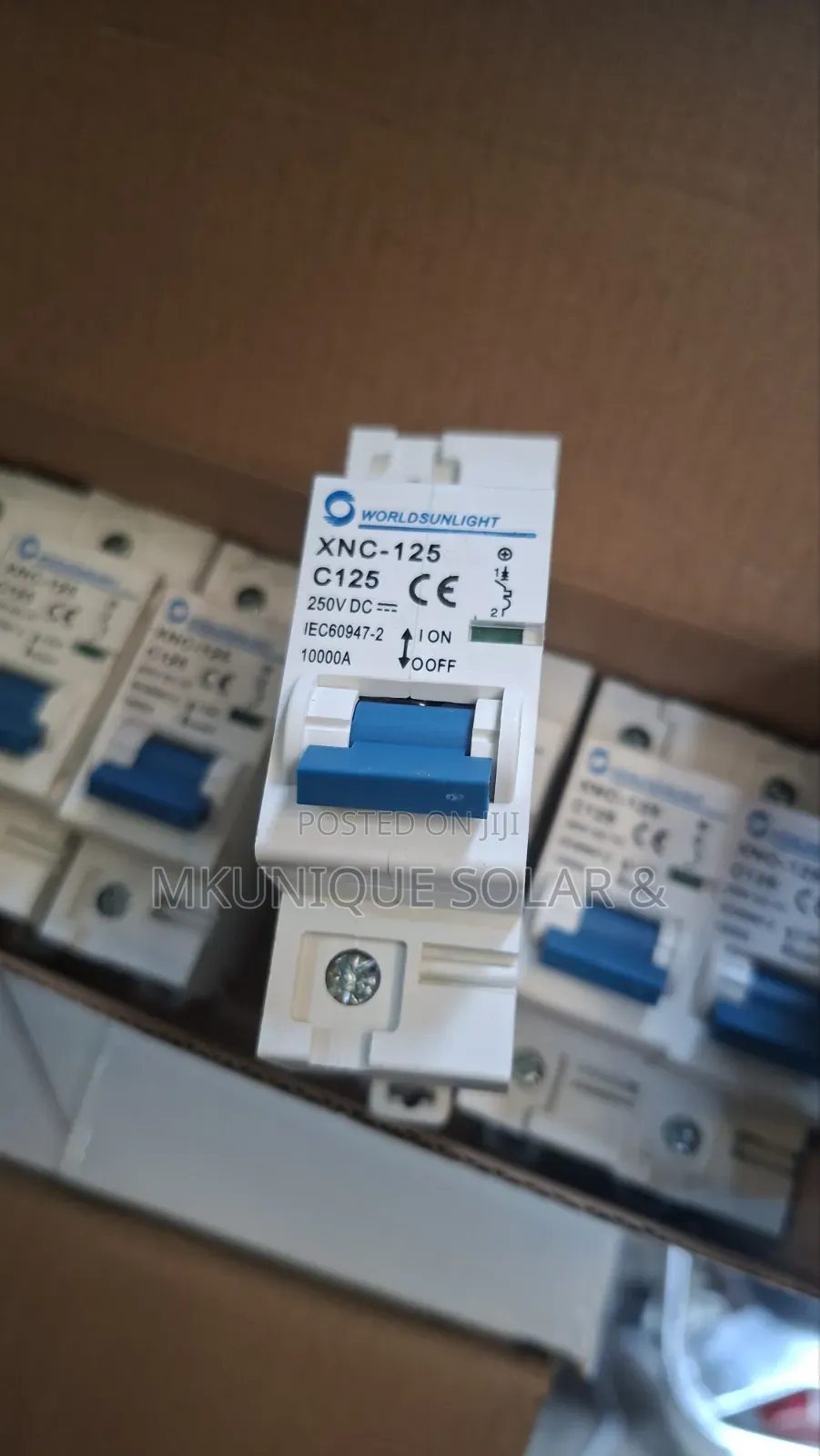 125a 1pole Dc MCB