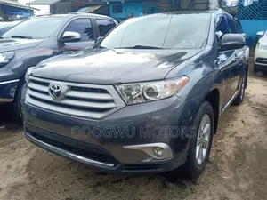Toyota Highlander Limited 2012 Blue