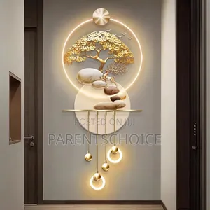 Tree Murals Led Light Painting With Remote-120 by 60cm
