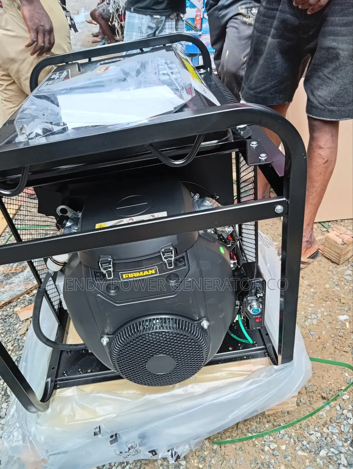 Firman Double Cylinder Petrol Pure Copper Coil Generator Set