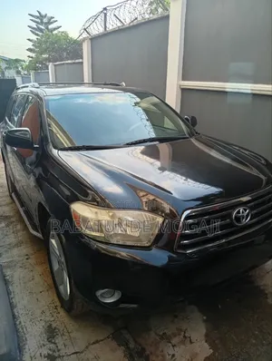 Toyota Highlander Sport 4x4 2009 Black
