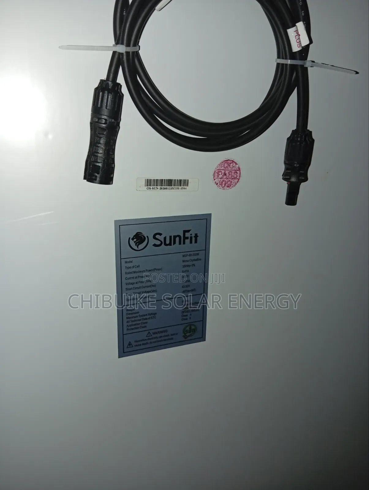 Sunfit Solar Panel 350w