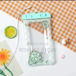 1pc Transparent Waterproof Phone Pouch
