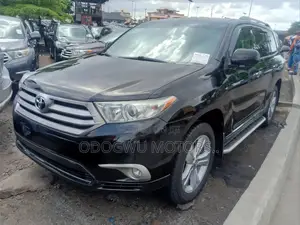 Toyota Highlander Limited 2012 Black