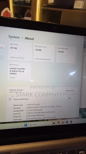 Laptop Dell Latitude 5300 16GB Intel Core i5 SSD 512GB