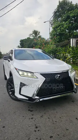 Lexus RX 350 F Sport AWD 2017 White