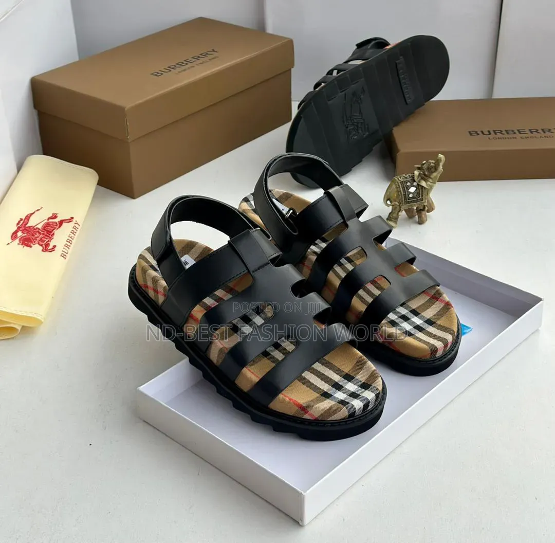 Burberry Leather Sandals