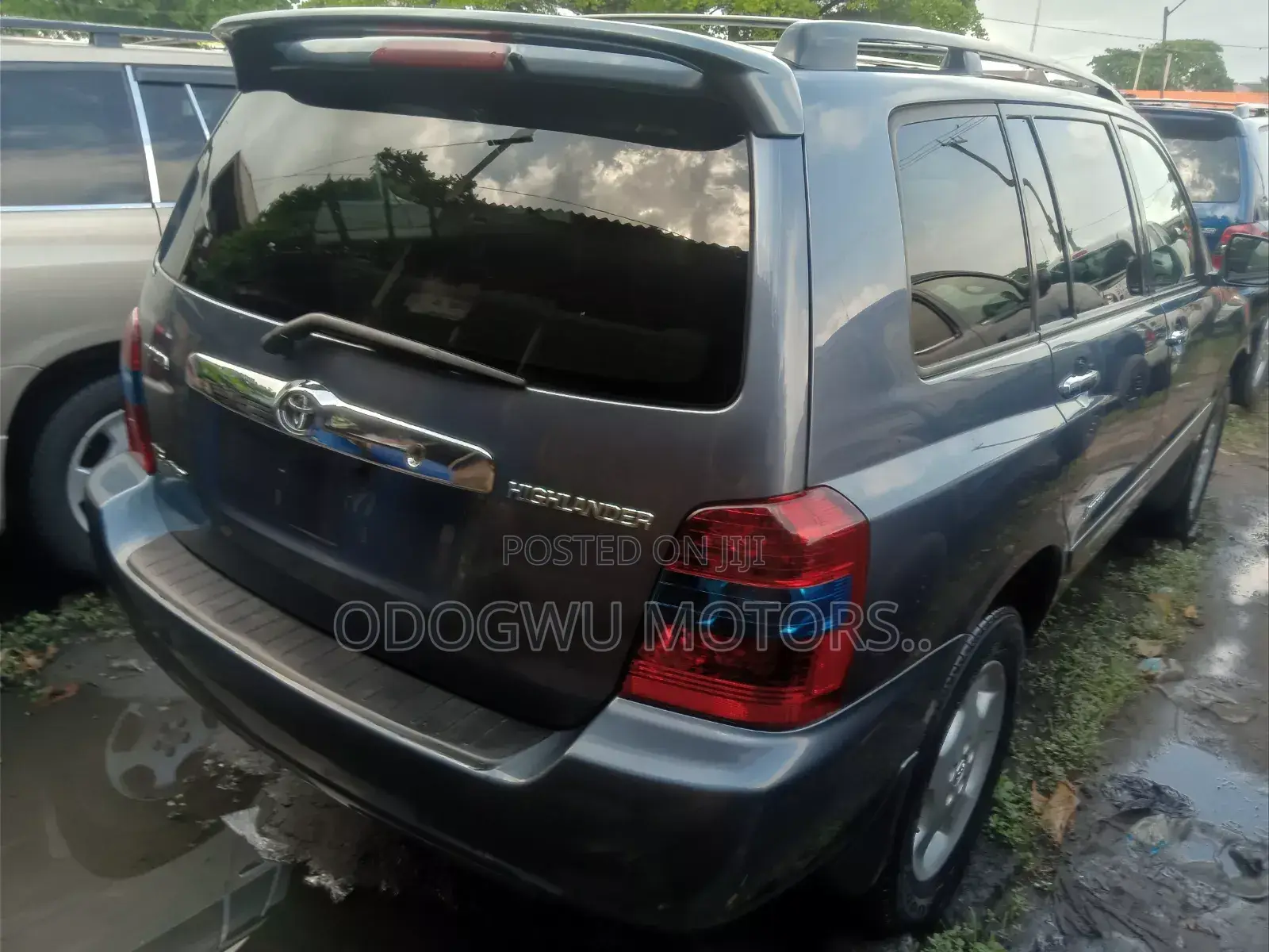 Toyota Highlander Limited V6 2007 Blue