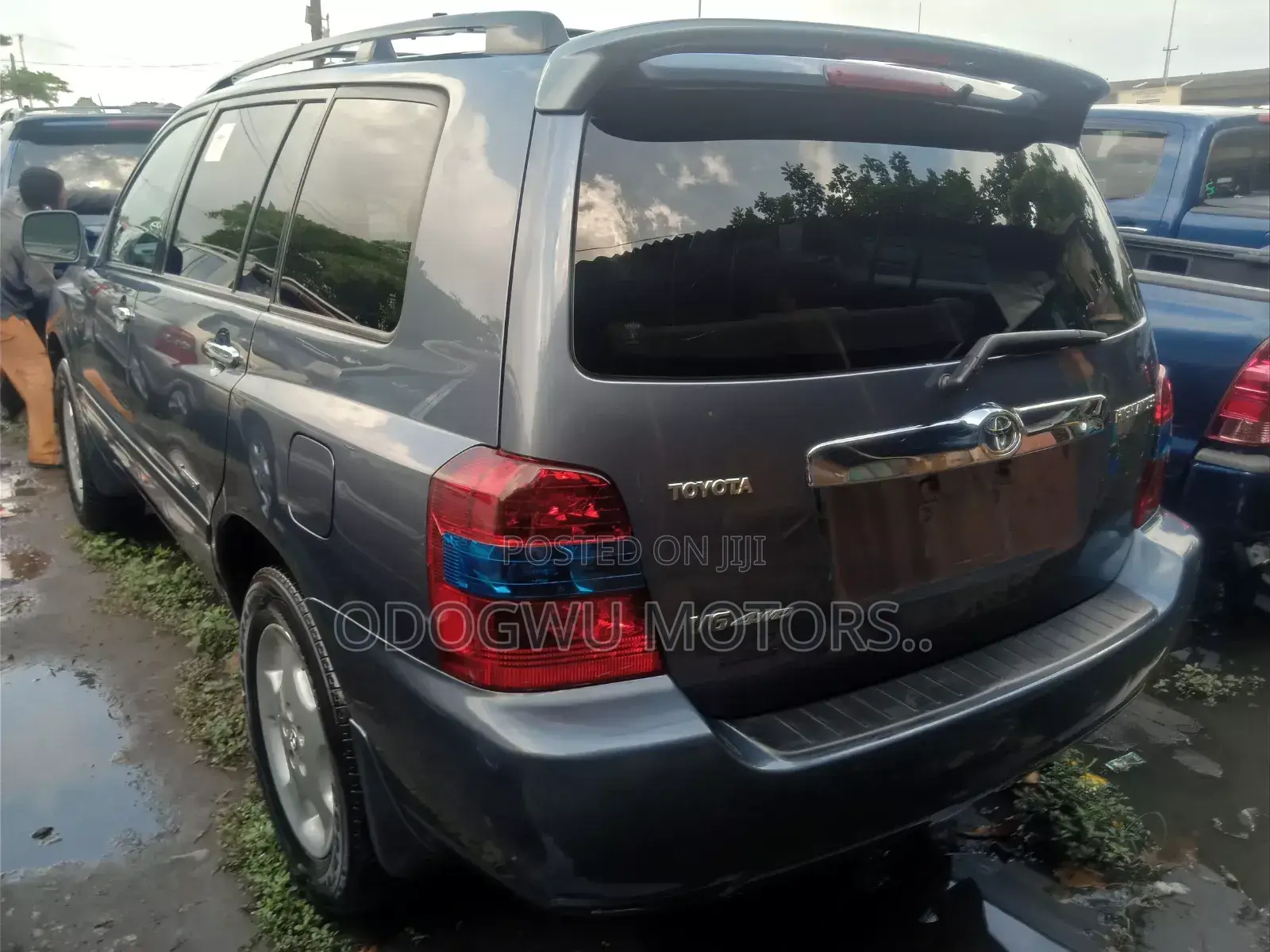 Toyota Highlander Limited V6 2007 Blue