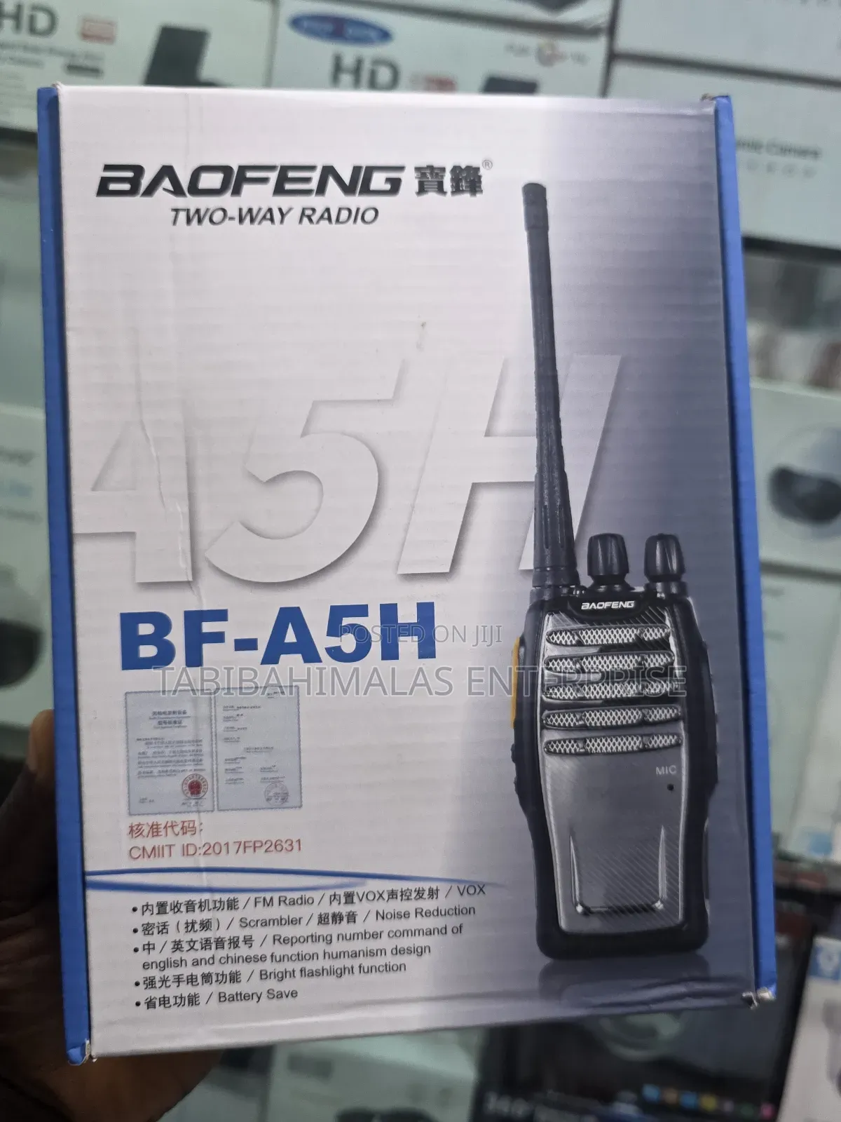 Bf-A5h Baofeng Walkie Talkie