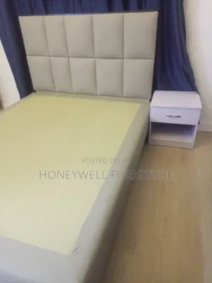Bedframe With One Bedside Table