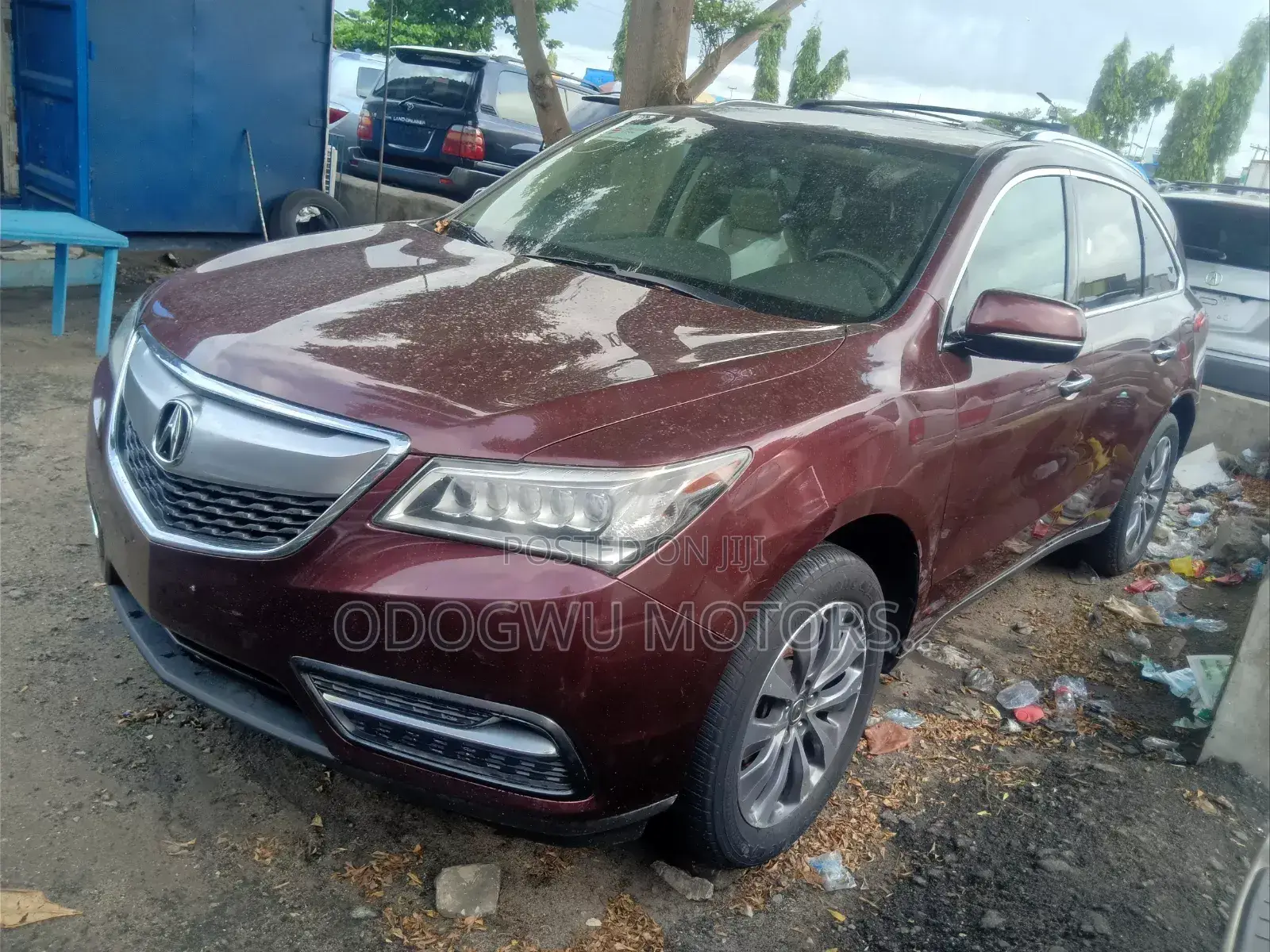 Acura MDX 2015 Maroon
