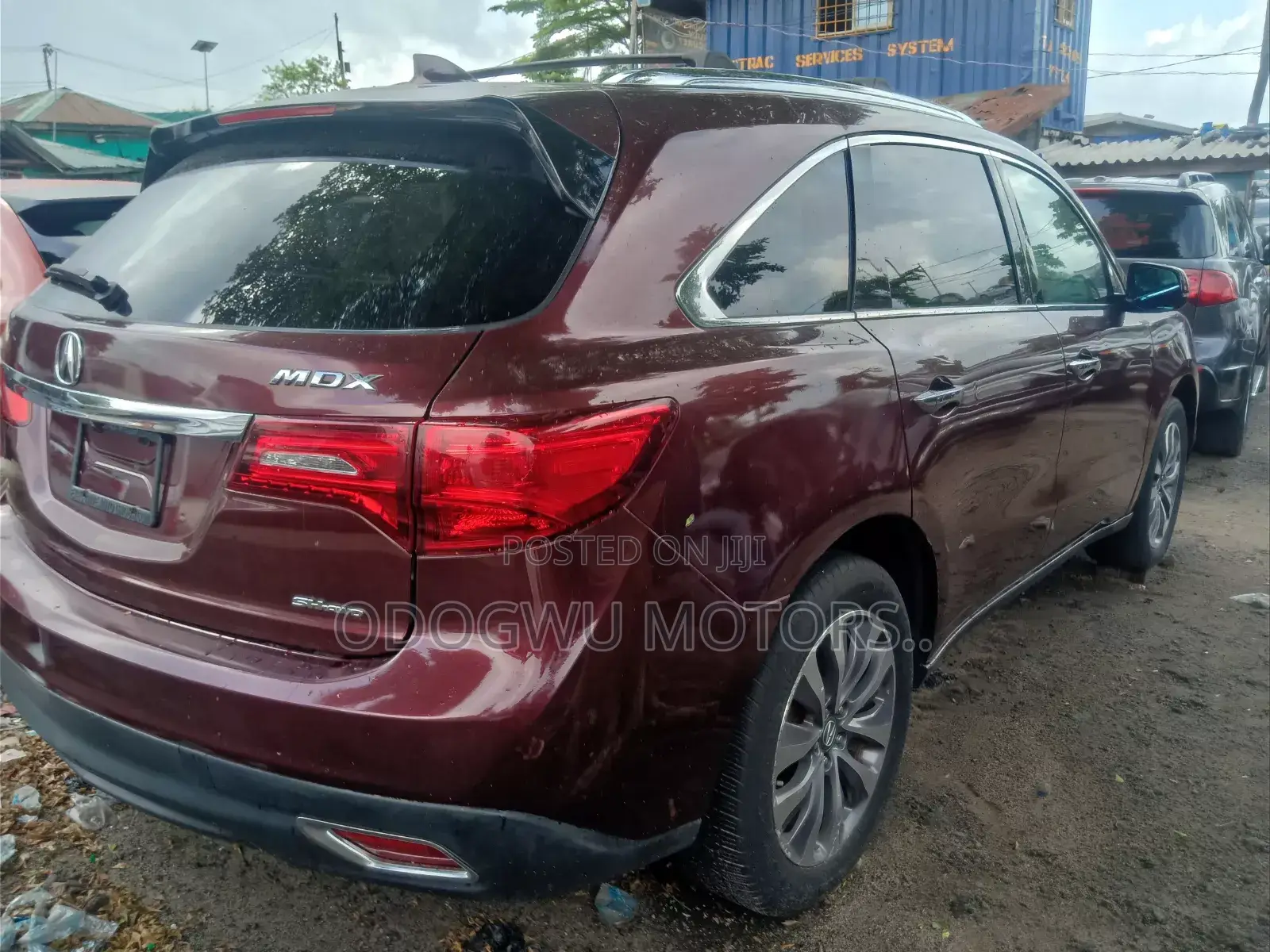 Acura MDX 2015 Maroon