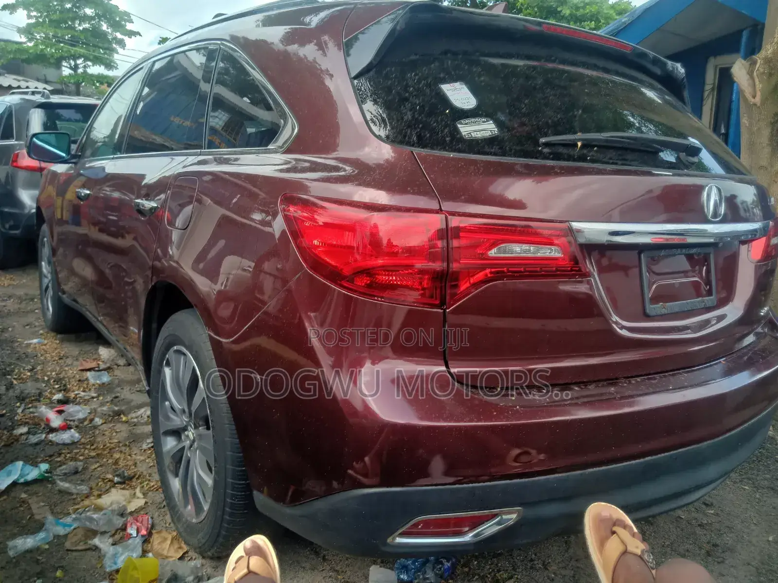 Acura MDX 2015 Maroon