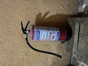 Scale and Fire Extinguisher