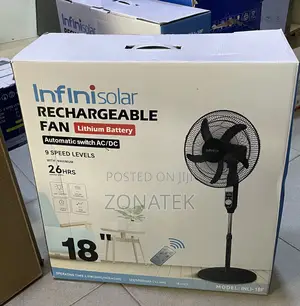Rechargeable Fan