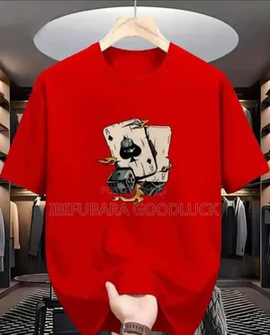 Standard Cotton Tshirt With Unique Design