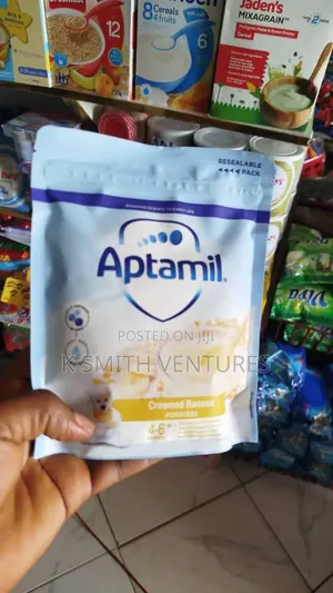 Aptamil Imported Creamed Banana Baby Cereals From 4-6 Months Plus